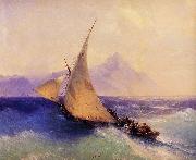 Ivan Aivazovsky Rescue at Sea oil on canvas